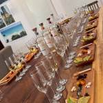tasting tequila in a private experience in a luxury villa.